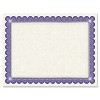 Southworth Foil-Enhanced Parchment Certificates Ivory/Blue/Silver 24 lb 8.5 x 11 15/Pk CT1R - 3 of 4