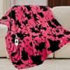 Inhand Heated Blanket Electric Throw - 50"x60" Cow Print Flannel Heating Blanket Throw Auto-Off 10 Heat Level Over-Heat Protection - 2 of 4