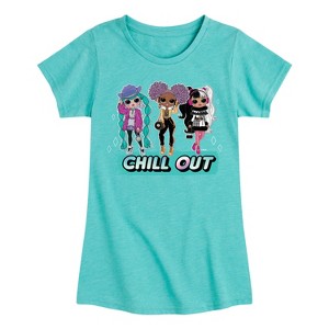 Girls' - LOL Surprise! - Winter Dolls Fitted Short Sleeve Graphic T-Shirt - 1 of 4