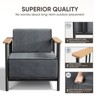 Belord Patio Furniture Set with 10" Extra Thick Cushion, 6PCS Outdoor Conversation Set Metal Patio Set with 4 Patio Chairs, 1 Couch and 1 Coffee Table - 4 of 4