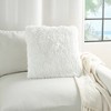 Yarn Shimmer Shag Throw Pillow - Mina Victory - image 3 of 4