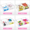 Sorbus 3 Clear Large Stackable Acrylic Drawers - for Organizing Make up, Nail Polish, Hair Accessories, and Beauty Supplies - 4 of 4
