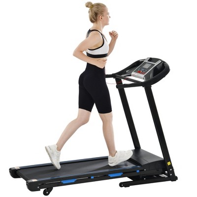HFYee Walking Pad Treadmill with 3 Incline Options 265 LB Capacity with 2.5HP Silent Motor, Bluetooth Connection, Foldable Treadmill for Home