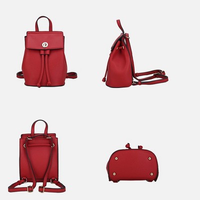 MKF Collection Serafina Vegan Leather Women’s Backpack Bag by Mia K- Brown — фото 4