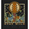 "Stay Wild The Last Tour 1976" Featuring Snake, Guitar, and Dandelion Adult Crew Neck Long Sleeve Tee - 2 of 2