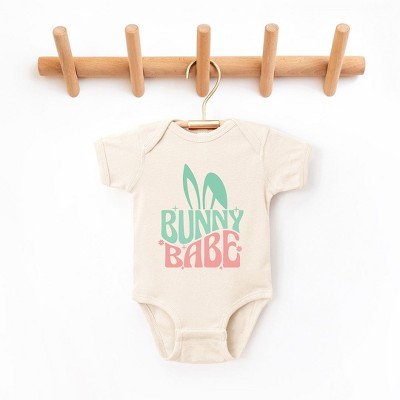 The Juniper Shop Bunny Babe With Ears Baby Bodysuit