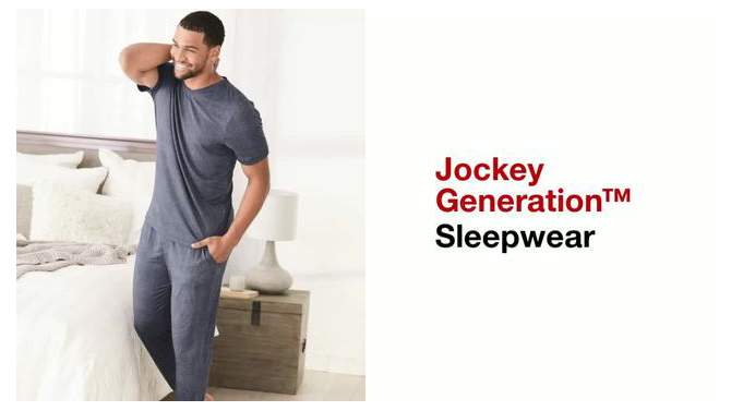 Jockey Generation™ Men's 8" Cozy Comfort Pajama Shorts, 4 of 7, play video