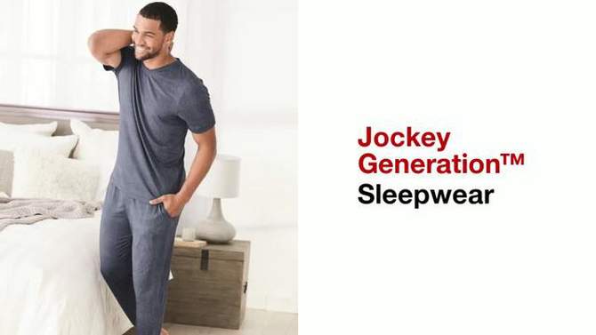 Jockey Generation™ Men's Cozy Comfort Sleep Jogger Pajama Pants, 4 of 6, play video