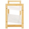 Wylie Shoe Rack - White/Natural - Safavieh - 4 of 4