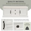 Modern Storage Bench, with Drawers & Removable Cushion, Shoe Bench, for Bedside, Living Room, Entryway, Multiple Design Styles & Color Combinations - 3 of 4