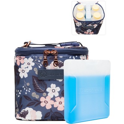 Cold Gold Breastmilk Cooler by Sarah Wells – Insulated Milk Storage with Ice Pack – Machine Washable for Moms