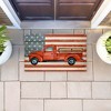 Stupell Industries Patriotic USA Flag Truck Printed Outdoor Door Mat, design by Kim Allen, 18"x30" - 4 of 4