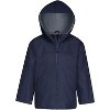 LONDON FOG Boy's Waterproof Hooded Jacket and Pant Rainsuit Sets - 3 of 4