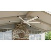 Urban Ambiance Luxury Industrial Indoor or Outdoor Ceiling Fan,  15.5"H x 96"W,  Matte White, UHP9130 - 3 of 4