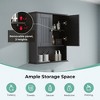 Aghana Digitals 25.9" Wall-Mounted Storage Cabinet with Adjustable Shelf & Soft-Close Hinges, MDF - 2 of 2