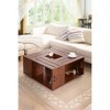 Roseline Modern Crate Box Inspired Coffee Table - HOMES: Inside + Out - image 2 of 4