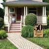 Big Dot of Happiness We Still Do - 50th Wedding Anniversary - Party Decorations - Anniversary Party Welcome Yard Sign - image 3 of 4