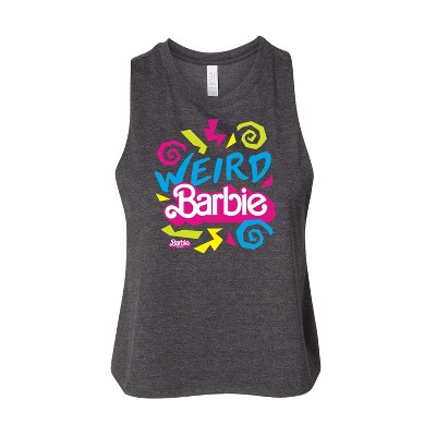 Women's - Barbie - Weird Barbie Graphic Racerback Tank
