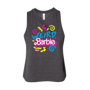 Women's - Barbie - Weird Barbie Graphic Racerback Tank - 1 of 3