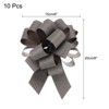 Unique Bargains Christmas Presents Bright Large Pull Bow Ribbons Glitter Gift Wrapping 10 Pcs - 2 of 4