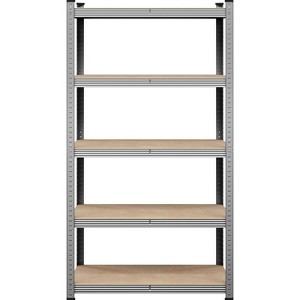 Yaheetech 71in 5-Tier Metal Storage Rack 5 Adjustable Shelves Boltless Shelving - 1 of 4