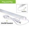 8FT 80W LED Shop Light, V Shape Integrated T8 LED Tube Light, 10000LM, 5000K Daylight, ETL Listed (10-PACK) - 3 of 4