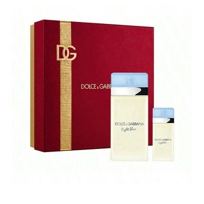 Light Blue by Dolce and Gabbana for Women - 2 Pc Gift Set 6.7oz EDT Spray, 0.84oz EDT Spray