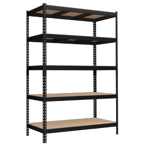 SONGMICS 5-Tier Storage Shelves, Garage Storage, Boltless Assembly, Adjustable Shelving Unit, Load 1929 lb, for Shed Warehouse Basement Kitchen - 1 of 4