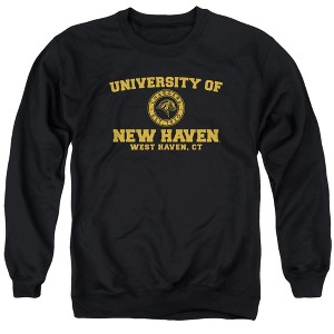 University of New Haven Official Circle Logo Adult Crewneck Sweatshirt - 1 of 4