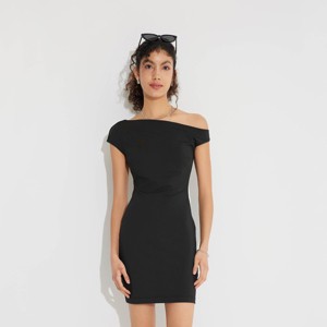 Women's Knit Mini Bodycon Dress - Wild Fable™ - 1 of 4