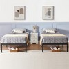 VECELO Bed Frames, Heavy Duty Metal Platform with Steel Slat - 2 of 4