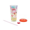 Silver Buffalo Care Bears x Strawberry Shortcake 24-Ounce Carnival Cup With Straw Topper Charm - 3 of 4