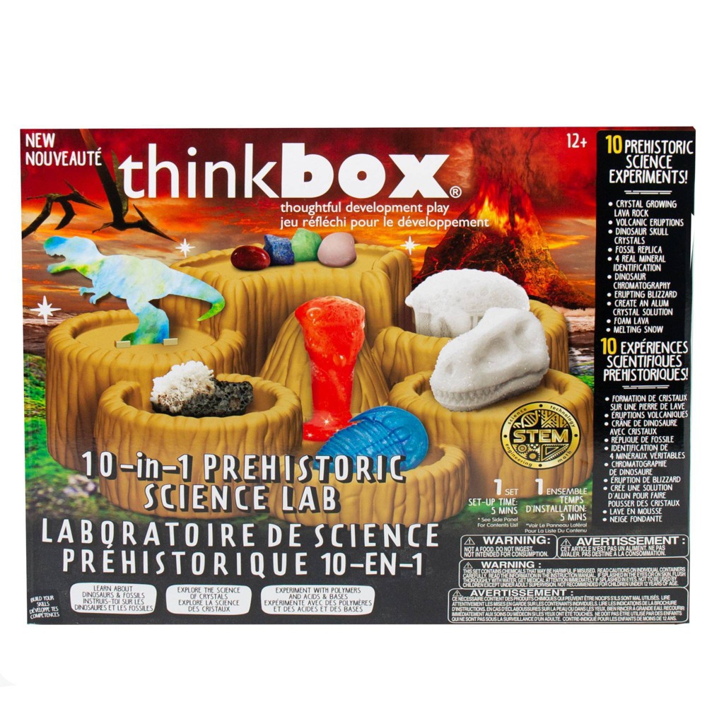 Think Box 10-in-1 Prehistoric Science Lab