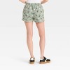 Women's Lilo Graphic Shorts - Green - 2 of 3