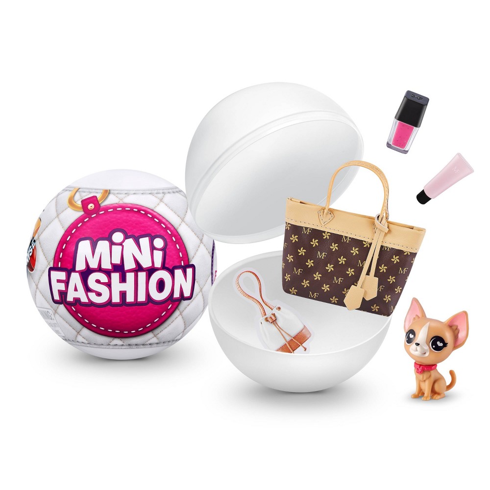 5 Surprise Mini Fashion Real Fabric Fashion Bags And Accessories Capsule Collectible Toy By ZURU