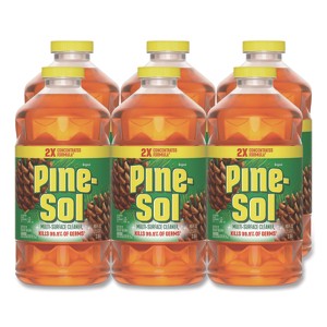 Pine-Sol Multi-Surface Cleaner Disinfectant Concentrated,  Pine Scent  - 80 oz (Case of 6) - 1 of 1