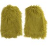 HalloweenCostumes.com One Size Fits Most   Grinch Fuzzy Leg Warmers, Green - 3 of 4