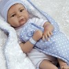 Paradise Galleries Silicone Vinyl Reborn Baby Boy, 20 inch Newborn Baby Bundles: All The Ladies Love Me, 7-Piece Ensemble - 2 of 4
