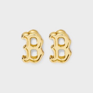 Bijoux Sport by Luv Aj MLB Gold Logo Stud Earrings - 1 of 3