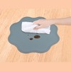 REGALWOVEN Faux Leather Washable Wipeable Placemats 15" x 15" 6 Pcs - 3 of 4