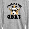 Boys' - Instant Message - Call Me The Goat Long Sleeve Graphic T-Shirt - 2 of 4