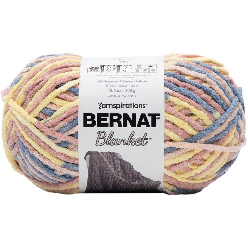 Tan Pink Blanket Yarn - Bernat