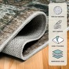 AMERLIFE Area Rug, Machine Washable Vintage Carpet with Non-Slip Backing, Soft Rug for Living Room, Bedroom, Hallway Use - 3 of 4