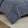 Gracie Mills Heathered Jersey Knit Down Alternative Comforter - 3 of 4