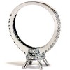 Pompeii3 3/4ct SI Diamond Semi Mount Engagement Ring 14K Setting - 2 of 4