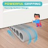 DOMETOUR 8 Pack Rubber Door Stoppers with Holder, Heavy Duty Wedge for Home, Office, Classroom – Works on Carpet, Concrete, Linoleum & Wood - 2 of 4