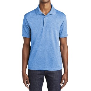 Mafoose Men's Short Sleeve PosiCharge Ultra-Fine Flat Back RacerMesh Polo Shirt - 1 of 4