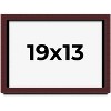 PosterPalooza | Shadow Box 1.5" Depth Brown Picture Frame - UV Acrylic, Backing Board, Hanging Hardware - 2 of 4