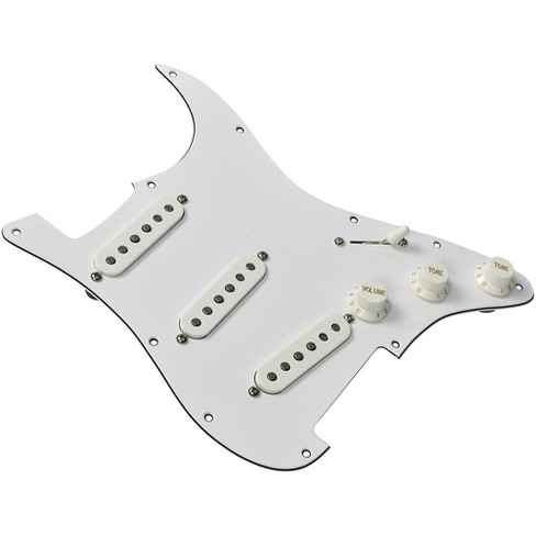 Mojotone '58 Quiet Coil With Hot Bridge Strat Prewired Pickguard : Target