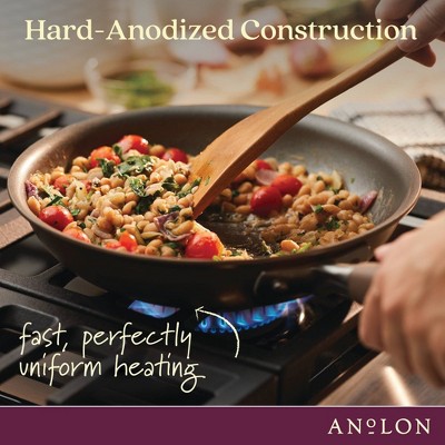 Anolon Advanced 9.5" Bronze Nonstick Hard Anodized Crepe Pan
